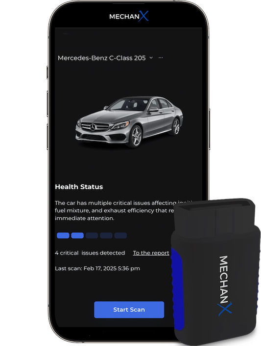 MechanX OBD Scanner and Mobile App